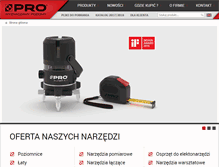 Tablet Screenshot of firma-pro.pl